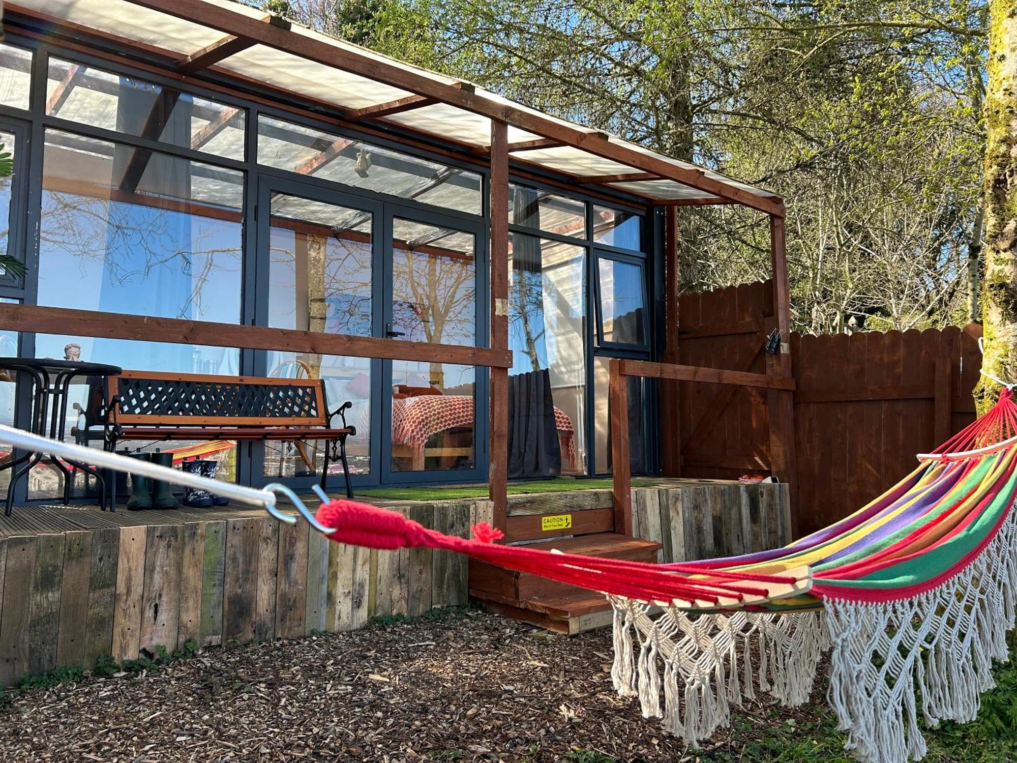 Sky Gazer Cabin In The Woods Dublín Exterior foto